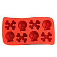 Cross Bones Shaped Ice Mold