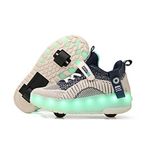 cross-border exclusively for heelys manufacturers wholesale rechargeable shoes led lights children adult roller skating shoelace wheels miniinthebox
