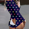 cross-border foreign trade spring/summer 2021 european and american printing button type functional button flip cover adult female pajamas in stock miniinthebox