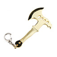 Cross Fire Golden Hatchet with Keychain