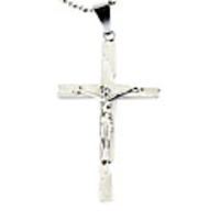Cross Jesus Titanium Steel Necklace