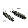 Cross The Bible Bullet Titanium Steel Necklace