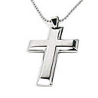 Cross The Bible Titanium Steel Necklace