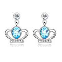 Crown Pattern Earrings