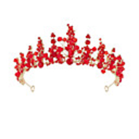 Crystal / Alloy Tiaras with Crystal / Rhinestone 1 Piece Wedding / Special Occasion Headpiece