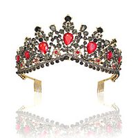 Crystal / Alloy Tiaras with Crystal / Rhinestone 1 Piece Wedding / Special Occasion Headpiece