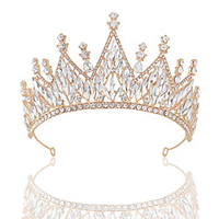 Crystal / Alloy Tiaras with Crystal / Rhinestone 1 Piece Wedding / Special Occasion Headpiece