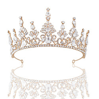 Crystal / Alloy Tiaras with Crystal / Rhinestone 1 Piece Wedding / Special Occasion Headpiece