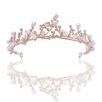 Crystal / Alloy Tiaras with Crystal / Rhinestone 1 Piece Wedding / Special Occasion Headpiece