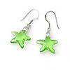 Crystal And 925 Sterling Silver With Platinum Plated Earrings
