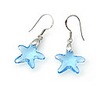 Crystal And 925 Sterling Silver With Platinum Plated Earrings