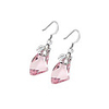 Crystal And 925 Sterling Silver With Platinum Plated Earrings