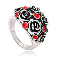 Crystal Bouquet Ring