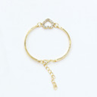 Crystal Chain Bracelet Ladies Vintage Party Work Casual 18K Gold Plated Bracelet Jewelry Gold / Silver For Wedding Masquerade Engagement Party Prom Promise / Imitation Diamond / Rhinestone