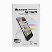 Crystal Clear LCD Screen Protector With Cleaning Cloth for Sony Ericsson X12