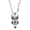 Crystal Eye Owl Alloy Necklace