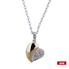 Crystal Heart USB 2.0 Necklace Flash Drive (2GB)