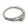 Crystal Inlaid Cheetah Bracelet