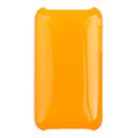 Crystal Protective Hard Case for iphone3(Orange)
