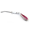 Crystal Rabit Charm Pink Mobile Strap Cell Phone Strap