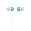 Crystal Stereo Earphones WHF-065(3.5mm Jack/Green)