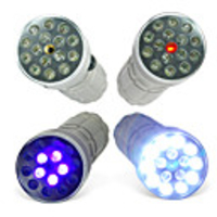 CSI 3-in-1 Super LED Flashlight With UV Laser