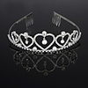 Cubic Zirconia / Rhinestone / Alloy Tiaras / Headbands / Headdress with Rhinestone / Crystal / Crystals / Rhinestones 1 Piece Wedding / Birthday Headpiece