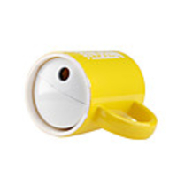 Cup Shape Cigarette Table Lighter Yellow