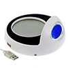 Cup Warmer and USB Hub with Clock