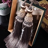 Curtain Holdbacks Curtains Tiebacks Home Decorative Braided Buckle Fastener Accessories Window Drapery Ball Tassels Tiebacks,  Set Of 2 miniinthebox