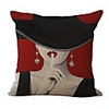 Cushion Cover 1PC Linen Soft Decorative Square Throw Pillow Cover Cushion Case Pillowcase for Sofa Bedroom 45 x 45 cm (18 x 18 Inch) Superior Quality Mashine Washable Pack of 1