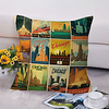 Cushion Cover 1PC Short plush Soft Decorative Square Throw Pillow Cover Cushion Case Pillowcase for Sofa Bedroom 45 x 45 cm (18 x 18 Inch) Superior Quality Machine Washable Double Side Print miniinthebox