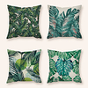 Cushion Cover 4PC Linen Soft Decorative Square Throw Pillow Cover Cushion Case Pillowcase for Sofa Bedroom 45 x 45 cm (18 x 18 Inch) Superior Quality Machine Washable