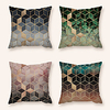 Cushion Cover 4PC Linen Soft Decorative Square Throw Pillow Cover Cushion Case Pillowcase for Sofa Bedroom 45 x 45 cm (18 x 18 Inch) Superior Quality Machine Washable