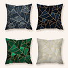 Cushion Cover 4PC Linen Soft Decorative Square Throw Pillow Cover Cushion Case Pillowcase for Sofa Bedroom 45 x 45 cm (18 x 18 Inch) Superior Quality Machine Washable