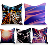 Cushion Cover 5PC Linen Soft Decorative Square Throw Pillow Cover Cushion Case Pillowcase for Sofa Bedroom 45 x 45 cm (18 x 18 Inch) Superior Quality Machine Washable
