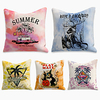 Cushion Cover 5PCS Linen Soft Decorative Square Throw Pillow Cover Cushion Case Pillowcasefor Sofa Bedroom 45 x 45 cm (18 x 18 Inch) Superior Quality Mashine Washable