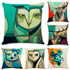 Cushion Cover 6PCS Linen Soft Decorative Square Throw Pillow Cover Cushion Case Pillowcase for Sofa Bedroom 45 x 45 cm (18 x 18 Inch) Superior Quality Machine Washable