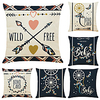 Cushion Cover 6PCS Short Plush Soft Decorative Square Throw Pillow Cover Cushion Case Pillowcase for Sofa Bedroom 45 x 45 cm (18 x 18 Inch) Superior Quality Machine Washable