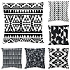Cushion Cover 6PCS Velevt Soft Decorative Square Throw Pillow Cover Cushion Case Pillowcase for Sofa Bedroom 45 x 45 cm (18 x 18 Inch) Superior Quality Mashine Washable