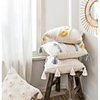Cushion Cover Bohemian Style Tufted Pillow Ethnic Style Cotton Canvas Pillow Cushion
