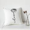 Cushion Cover Chenille Abstract Soft Decorative Square Throw Pillow Cover Cushion Case Pillowcase for Sofa Bedroom 45 x 45 cm (18 x 18 Inch) Superior Quality Mashine Washable