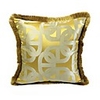 Cushion Cover Classic American Jacquard Yarn-dyed Cushion Luxury Golden Sofa Decoration Pillow