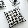 Cushion Cover Classic Houndstooth Black and White Series Home Office Simplicity Pillow Case Cover Living Room Bedroom Sofa Cushion Cover