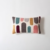 Cushion Cover Cotton Home Office Simplicity Rectangle Short Velvet Embroidery Pillow Case Cover Living Room Bedroom Sofa Cushion Cover