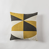 Cushion Cover Fashion Design Cotton Full of Face Embroidered Pillow Case Cover Living Room Bedroom Sofa Cushion Cover Modern Sample Room Cushion Cover