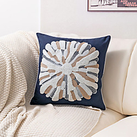Cushion Cover Fashion Three-dimensional Embroidery Snowflake Pattern Sofa Cushion Cover And Pillowcase miniinthebox