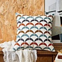 Cushion Cover Gradient Full Embroidery Series Throw Pillow Sofa Decoration With Towel Embroidery