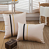 Cushion Cover Ice Silk Velvet Light Luxury line Pillow Case Cover Modern Sample Room Cushion Cover Living Room Bedroom Sofa Cushion Cover