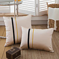 Cushion Cover Ice Silk Velvet Light Luxury line Pillow Case Cover Modern Sample Room Cushion Cover Living Room Bedroom Sofa Cushion Cover